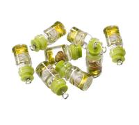 10 Pz/lotto Oceano Stelle Marine Conchiglia Conchiglia Drift Bottiglia Pendenti con gemme e perle FAI DA TE Portachiavi Pendenti E Ciondoli per Gli Orecchini Della Collana Dei Monili Che Fanno Fornitu