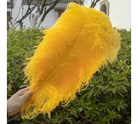 10 pz/lotto piume di struzzo bianche per l'artigianato 15-45 CM festa di nozze decorazione tavolo centrotavola Carnevale Plumas Deco