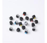 10 Pz/lotto Pulsante Mute 6 * 6 * 7.3mm quare Microinterruttore Mouse Silenzioso Rosso Nero Giallo Blu Verde 3 Milioni di Rosa 10 Milioni di Tempo (Colore : Blue 3 Million) interruttore ( Color : Blue