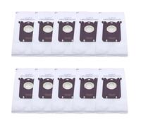 10 Pz/lotto Sacchetto di Polvere for Electrolux E201B for Philips FC8021 Polvere for S-Bag GR201 for AEG Borse for S-bag FC9000 FC9049 HR8500 HR8350 FC9150 Lodevole (Color : 10PCS)