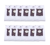 10 Pz/lotto Sacchetto di Polvere for Electrolux E201B for Philips FC8021 Polvere for S-Bag GR201 for AEG Borse for S-bag FC9000 FC9049 HR8500 HR8350 FC9150 Lodevole (Color : Light green)