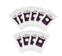10 Pz/lotto Sacchetto for La Polvere Compatibile Con Electrolux E201B Compatibile Con Philips FC8021 Polvere GR201 AEG Borse FC9000 FC9049 HR8500 HR8350 FC9150 (Color : 10PCS)