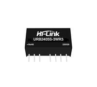 10 pz/lotto URB2403/05/09/12/15/24S-3WR3 Mini 3W 3.3V/5V/9V/12V/15V/24V DC DC modulo di alimentazione (URB2405S-3WR3)