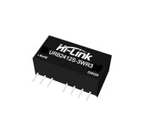 10 pz/lotto URB2403/05/09/12/15/24S-3WR3 Mini 3W 3.3V/5V/9V/12V/15V/24V DC DC modulo di alimentazione (URB2412S-3WR3)