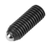 10 Pz M10 Stantuffo a Sfera con Filettatura a Vite, Stantuffo a Molla Set Stantuffo a Molla con Esagono Incassato Stantuffo a Sfera in Acciaio Al Carbonio per Dispositivi