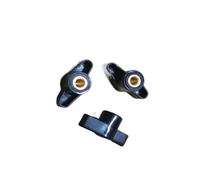 10 pz M4 M5 M6 M8 35# Diametro Testa Prugna Bachelite T Ala Mano Stringere Dadi/Farfalla Testa di Plastica Mano Manopola Dado(M8)