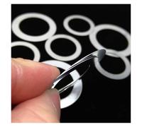 10 pz M9 M10 M12 M13 DIN988 304 In Acciaio Inox Ultra Sottile Rondella Piatta Regolazione Spessore Ultrasottile Guarnizione Pianura Spessore 0.1 0.2 0.3 0.5mm(M12x20mm(ID x OD),Thick 0.2mm)