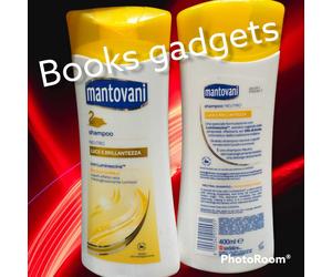 10 pz Mantovani Shampoo Neutro LUCE E BRILLANTEZZA con Luminescina e Amla 400ml