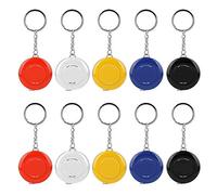 10 pz metro a nastro morbido righello di misurazione panno accessorio metro a nastro 5 colori per cucito sartoria artigianato nero blu rosso giallo bianco lungo 150 cm