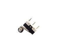 10 pz Micro Finecorsa Interruttore di Pulsante 1A 125 V AC Interruttore Del Mouse 3 Pin Manico Lungo Rullo Braccio di Leva SPDT 12 * 6 * 6mm(KW10)