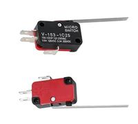 10 PZ Microinterruttori Elettrici V-153-1C25 Finecorsa Lungo Dritto Cerniera Tipo di Leva Interruttore SPDT for Strumento di Misura