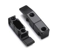10 pz Mobili Hasp Chiusure Blocco Staffa Angolare in Plastica Connessione Cerniera Montaggio Elementi Fissaggio per Armadi Guardaroba Letto Tavolo Staffa Angolare in Plastica Cerniera