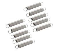10 Pz Molle, Molla Di Estensione Spessore 0,3 Mm Molle Di Trazione In Acciaio Inox 304 Con Ganci 10-30 Mm Molle Di Estensione(0.3x3x10mm)