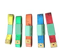 10 PZ Morbido Nastro di Misurazione per Cucire Sarto Righello in Tessuto per Il Corpo Misura Righello Cucitura Confetto per Ragazze Colorato Misura Dirigenti 1.5M 60 Pollici Bellissimo Design