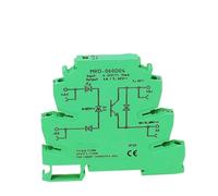 10 pz MRD-060D4 Relè a stato solido LED ultra sottile 4A Ingresso: 5V 12V 24V DC SSR Modulo relè di tensione di interfaccia DIN Rail