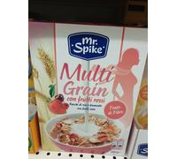 10 pz Multi Grain Fiocchi Di Riso E Frumento Con Frutti rossi 300g