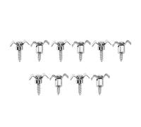 10 pz Musiclily Metal Vintage String Guide Guitar String Trees Fermi Migliorare la Precisione di Accordatura Migliorare la Precisione Della Chitarra Performance Enhancers