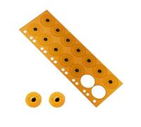 10 Pz NFC Tag NTAG215 FPC 215 Mini Flessibile Elettronico Materiale Impermeabile Programmabile RFID Asset Bluetooth Accoppiamento Controllo Accessi 10mm Rotondo