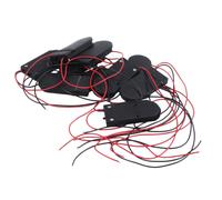 10 Pz / Off 2 X 3V Cr2032 Pulsante Per Batteria Per Led