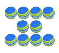10 Pz/pacco Arcobaleno Colorato Morbida Spugna Formazione Chipping Balls Elastico Pratica Indoor Training Balls