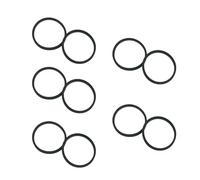 10 Pz/pacco Ottico Drive Belt Console Fix Bloccato Riparazione Accessorio di Ricambio Cinghia di Gomma Anelli Neri Per Sostituzione Gomma