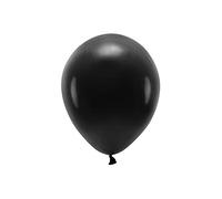 10 PZ Palloncino Palloncini LATTICE ECOLOGICO 30 cm NERO pastello