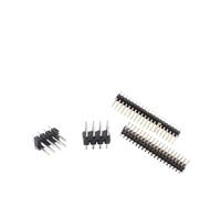 10 pz, passo 2.54mm singola/doppia pin header PCB presa scheda maschio pin header connettore per(Dual,10pcs,30P)
