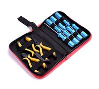 10 Pz Pinza Per Cacciavite Con Gambo Esagonale Manico Antiscivolo Con Custodia Per Droni Modelli Manutenzione Precisione Pinze Set