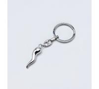 10 PZ Portachiavi con CORNO CORNETTO PORTAFORTUNA Bomboniera 1002