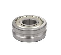 10 PZ raddrizzamento ruota di miscelazione linea di passaggio cuscinetto scanalato U 6204 20X47X14MM puleggia U tipo scanalatura(U6204-4-1.5)