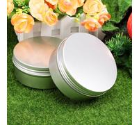 10 pz Riutilizzabile Bottiglia di Alluminio Vuota Campione Canister Cap Olio