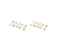 10 Pz Rotondo Bianco del Supporto Della Cassa 3x 1.5V AAA Battery Scatola