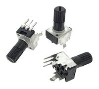 10 PZ RV09 Potenziometro Verticale 12.5mm 0932 Resistenza Regolabile Pin Potenziometri Sigillati Kit 1K 2K 5k 10K 20K 50K 100K 500K Accessori specializzati (Size : 2K Ohm)