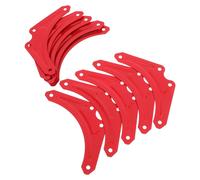 10 pz Scaletta Hardware Triangolo Scaletta Raccordi Staffa ad Angolo Fisso