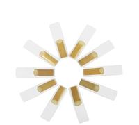 10 Pz/Scatola di Alta qualità Sassofono Contralto Reed Sax Ance di bambù Forza 2.5 Accessori per Strumenti A Fiato(Tenor)