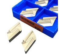 10 pz/scatola Inserti In Metallo Duro KNUX160405R KNUX160405L KNUX/160405L 160405R NC3020 NC3030 Utensili for Tornio in Metallo Lama for la Lavorazione dell'Acciaio ( Size : KNUX160405R NC3030 )