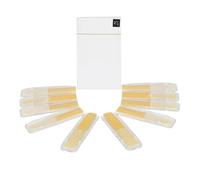 10 Pz/set Ance Per Sassofono Tenore Forza 2.5 Bb Per Sax Tenore Professionisti Principianti Accessori Per Strumenti A Fiato (Color : White sax reed)
