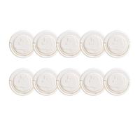 10 Pz/set Baby Proof Presa Elettrica Coperture 2Pin UE Presa di Protezione con Maniglia Invisibile Progettazione per il Bambino