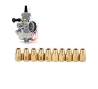 10 Pz/Set Carburatore Main Jet in Ottone Massiccio di Ricambio