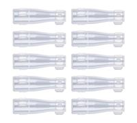 10 pz/set di pennelli da trucco coperture per pennelli da trucco protezione pennelli cosmetici porta pennelli riutilizzabili custodia organizer per pennelli da trucco