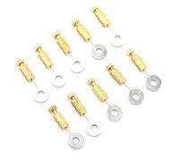 10 Pz/set Fai da Te Artigianale in Pelle per Cucire Posizione Trova Aghi Strumento di Sutura Fisso (10 Pz 6-12 Mm) Aghi per Cucire in Pelle