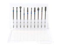 10 pz/set Nail Art Macinazione Punte Elettriche Manicure Macchina Punte Pennello Lucidatura Strumenti, 3#