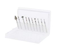 10 pz/set Professionale Punte Del Chiodo Rettifica Teste Nail Art Drill Bit Strumento E