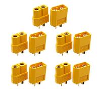 10 Pz/set XT60 XT-60 Maschio Femmina Connettori Spine Per Batteria Quadcopter Multicopter Proiettili Connettori Kit Maschio E Femmina