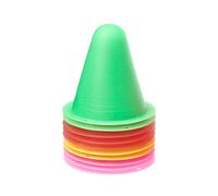 10 Pz Skate Marker Coni Roller Calcio Attrezzatura di Formazione Marcatura Cup Sport Coni Per L'educazione Fisica E Allenamento Sportivo