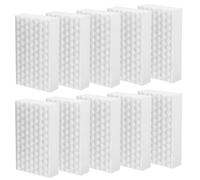 10 Pz Spugne Magiche Bianche, per Cancellare Antisporco, Magica, Spugna Antisporco per Pulizia Casa, Cucina, Parete, Bagno, Pavimenti, Scarpe - Bianca/10 x 6 x 2 cm