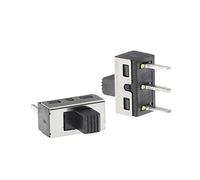 10 PZ SS12D10 SS12D11 Interruttore a Levetta 3 Spilli Piedi Dritti 1P2T Maniglia Alta 5mm Spaziatura di 4.7mm 3A 250 V SS12D10G5
