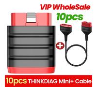 Aggiornamento gratuito a vita THINKCARTHINKDIAG Mini scanner obd2, strumento diagnostico per tutti i sistemi per auto Funzione OBD2 completa per iOS e Android