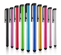 10 Pz Touch Screen Pen Telefono Mobile Tablet Notebook Matita Capacitiva Clip Portatile Tasca Libro Disegno Accessori