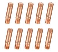 10 Pz Ugello per Mig 1mm, Ugello di Saldatura in Rame, Ugello di Contatto Punta di Contatto per 15AK MIG/MAG Torcia di Saldatura Consumabili